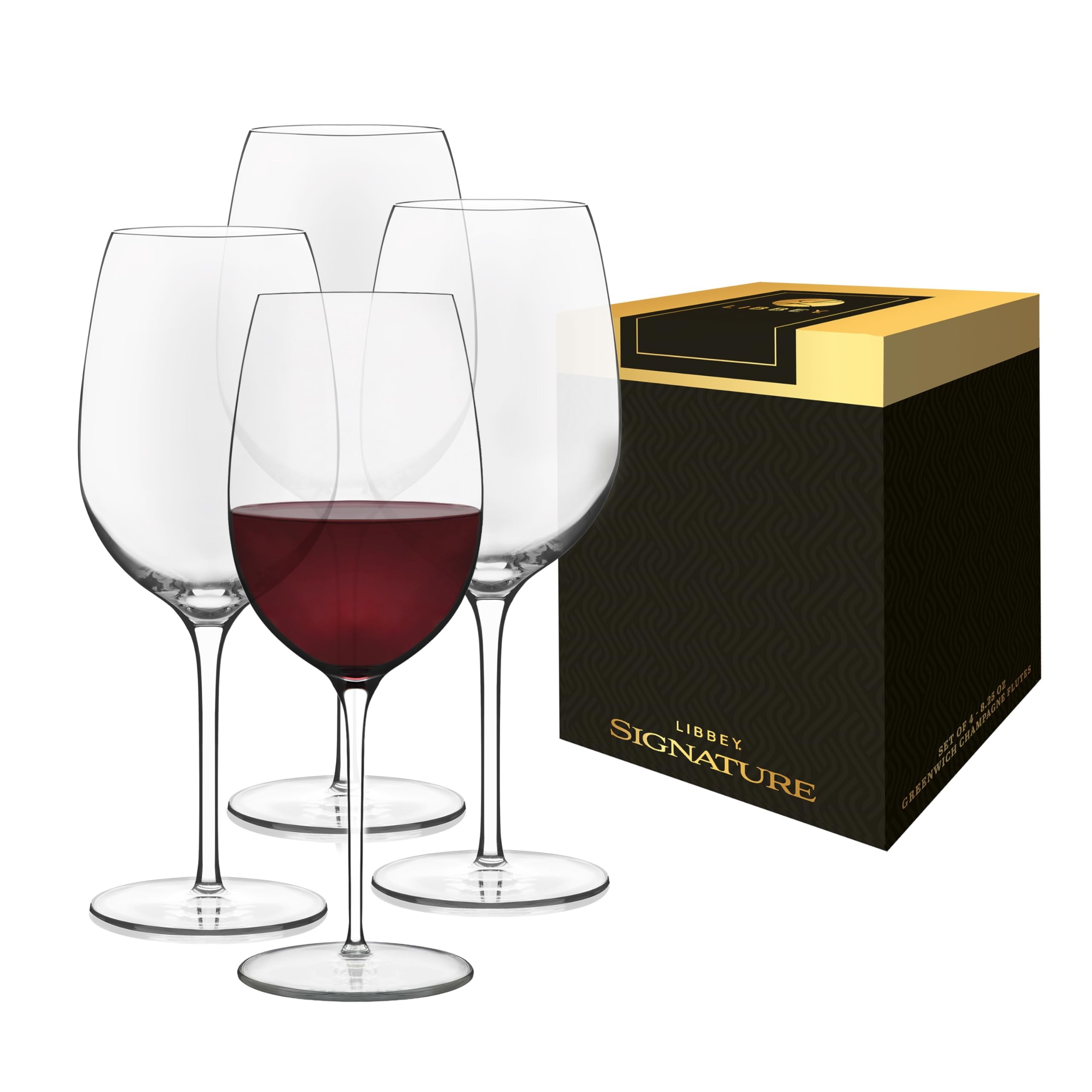 Signature Kentfield Red Wine Glasses (Set of 4)