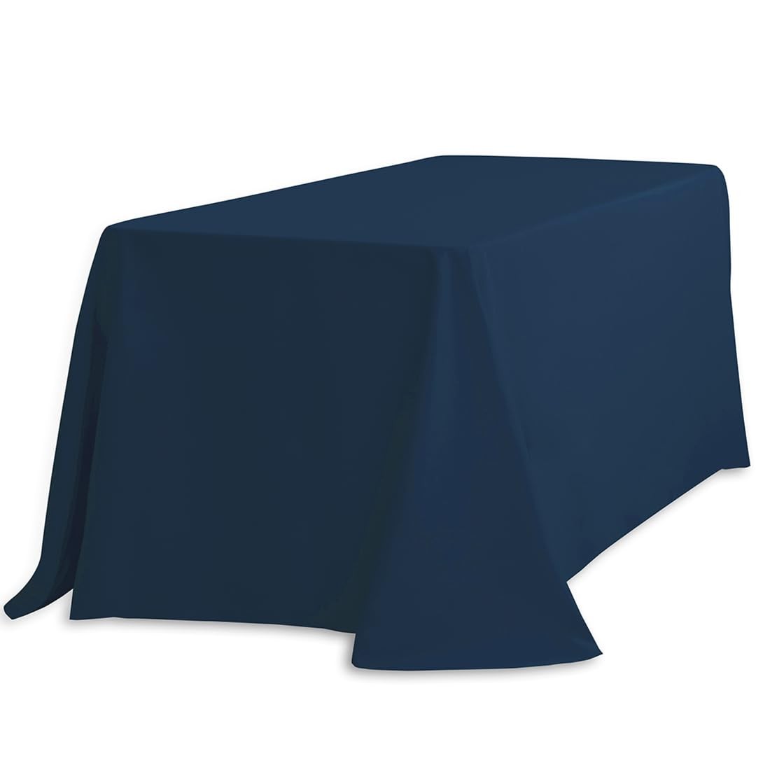 LinenTablecloth Navy Blue Tablecloth 90x132