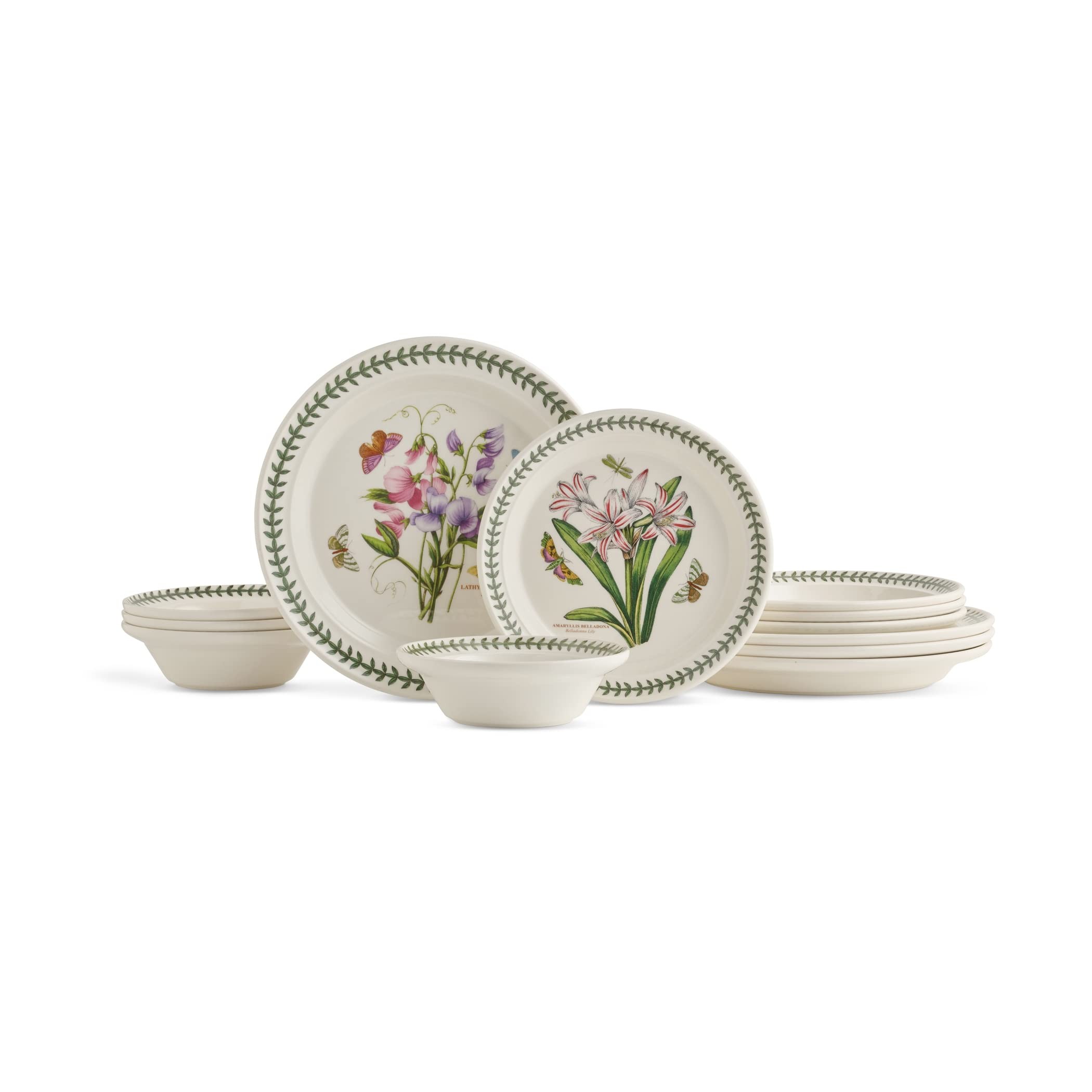 Portmeirion Botanic Garden 4-Piece Dinnerware Set